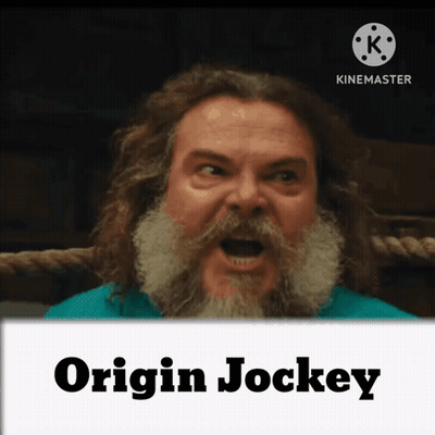 Man With Beard Screaming Origin Jockey GIF