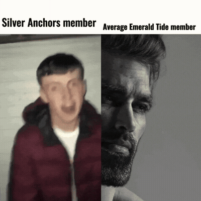 Man With Beard Silver Anchors Member GIF