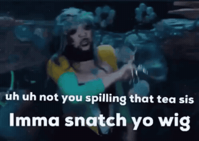 Man With Beard Singing Imma Snatch Yo Wig GIF