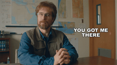 Man With Beard Sitting At Desk GIF