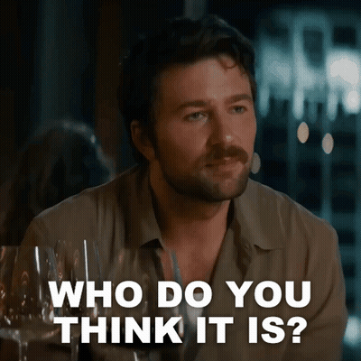 Man With Beard Sitting At Table GIF