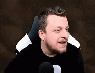 Man With Beard Sitting In Chair Nice GIF