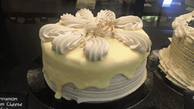 Man With Beard Sitting On Couch Saying Boston Cream Pies GIF