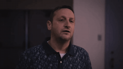 Man With Beard Smiling In Blue Polo Shirt GIF