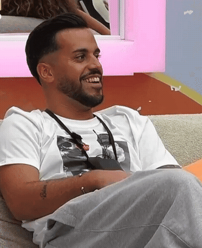 Man With Beard Smiling In Car T-Shirt GIF