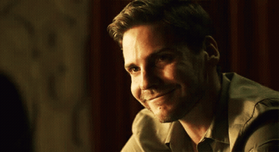 Man With Beard Smiling Looking At Someone GIF