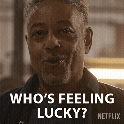 Man With Beard Smiling Saying Feeling Lucky Netflix GIF