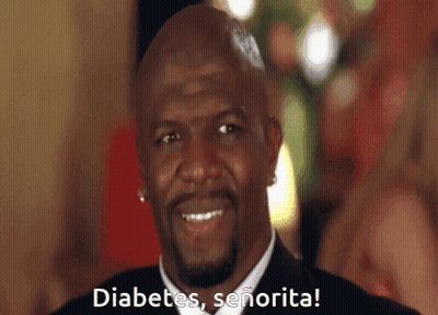Man With Beard Smiling Says Diabetes Senorita GIF