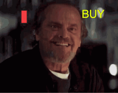 Man With Beard Smiling With Word Sell Behind Him GIF