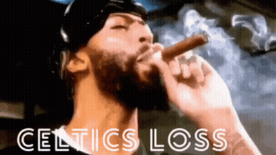 Man With Beard Smoking Cigar GIF