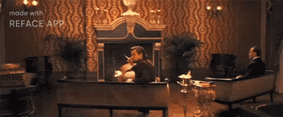Man With Beard Smoking Cigarette GIF