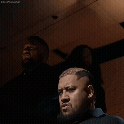 Man With Beard Standing Next To Another Man With Beard GIF