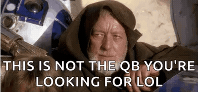 Man With Beard Standing Next To R2D2 GIF
