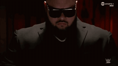 Man With Beard Sunglasses Suit On TNT Sports 1 GIF
