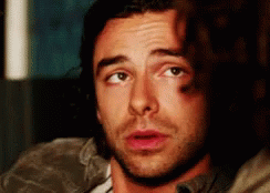 Man With Beard Surprised Close Up GIF