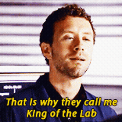 Man With Beard Talking About King Of The Lab GIF