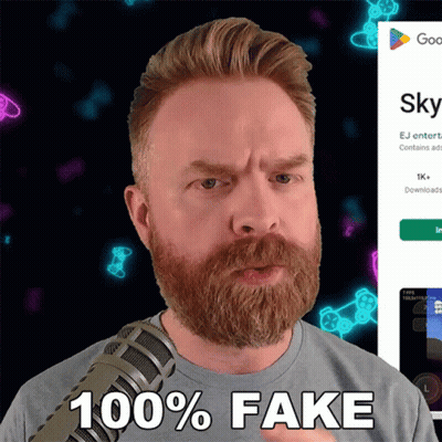 Man With Beard Talking Into Microphone 100 Percent Fake GIF
