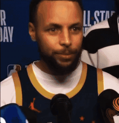 Man With Beard Talking Into Microphone GIF