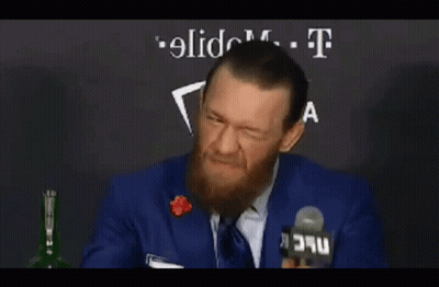 Man With Beard Talking Into Microphone GIF