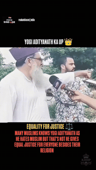 Man With Beard Talking Into Microphone While Another Man Looks On GIF