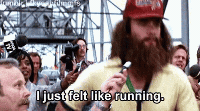 Man With Beard Talking Into Microphone GIF