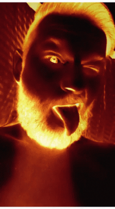 Man With Beard Tongue Out GIF