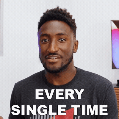 Man With Beard Wearing Every Single Time T-Shirt