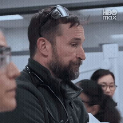 Man With Beard Wearing Glasses And Stethoscope GIF