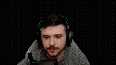Man With Beard Wearing Headphones GIF