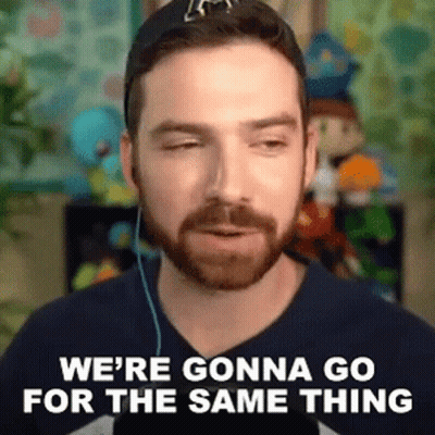 Man With Beard Wearing Headphones And Hat GIF