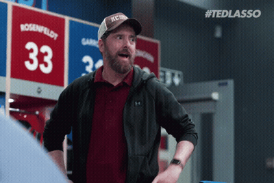 Man With Beard Wearing KC Hat GIF