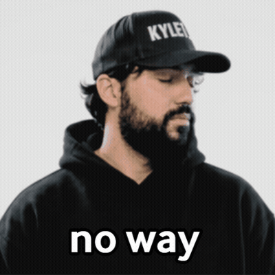 Man With Beard Wearing Kylen Hat GIF