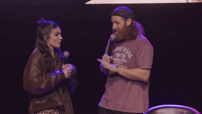 Man With Beard Wearing Montreal 1978 Shirt GIF