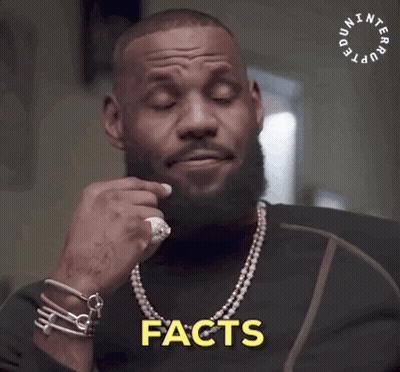 Man With Beard Wearing Necklace And Ring Facts GIF