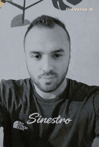 Man With Beard Wearing Sinestro Shirt GIF