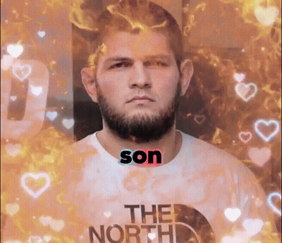Man With Beard Wearing Son Shirt GIF