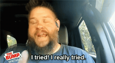 Man With Beard Wearing The Bump Shirt GIF