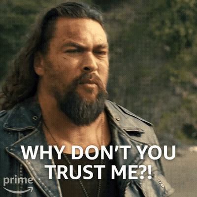 Man With Beard Why Don't You Trust Me GIF