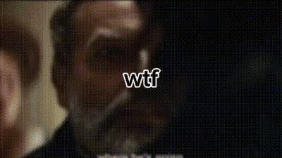 Man With Beard WTF GIF