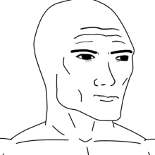 Man With Big Brain Illustration GIF