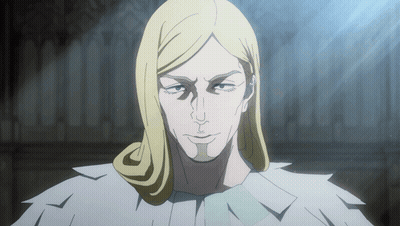 Man With Blonde Hair And White Feathers GIF