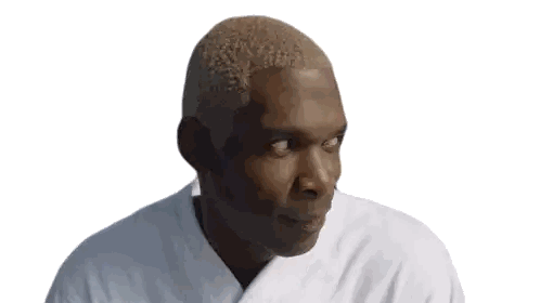 Man With Blonde Hair In White Robe Sticker
