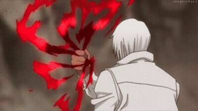 Man With Blood Coming Out Of Arm GIF
