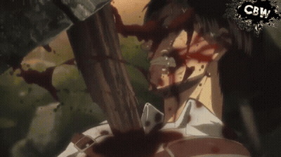 Man With Blood Coming Out Of Mouth CBN Logo GIF
