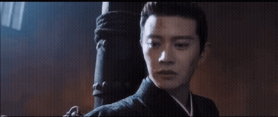 Man With Blood On Face Close Up GIF