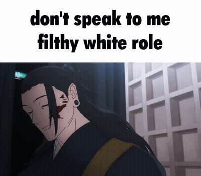 Man With Blood On Face Do Not Speak GIF