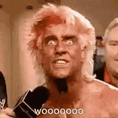 Man With Blood On Face Smiling GIF