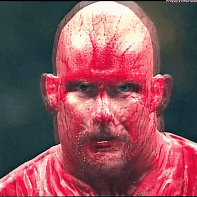 Man With Blood On Face The Next Thing GIF