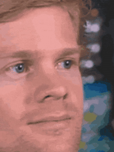 Man With Blue Eye GIF