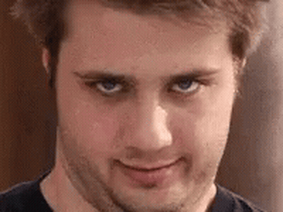 Man With Blue Eyes And Beard GIF